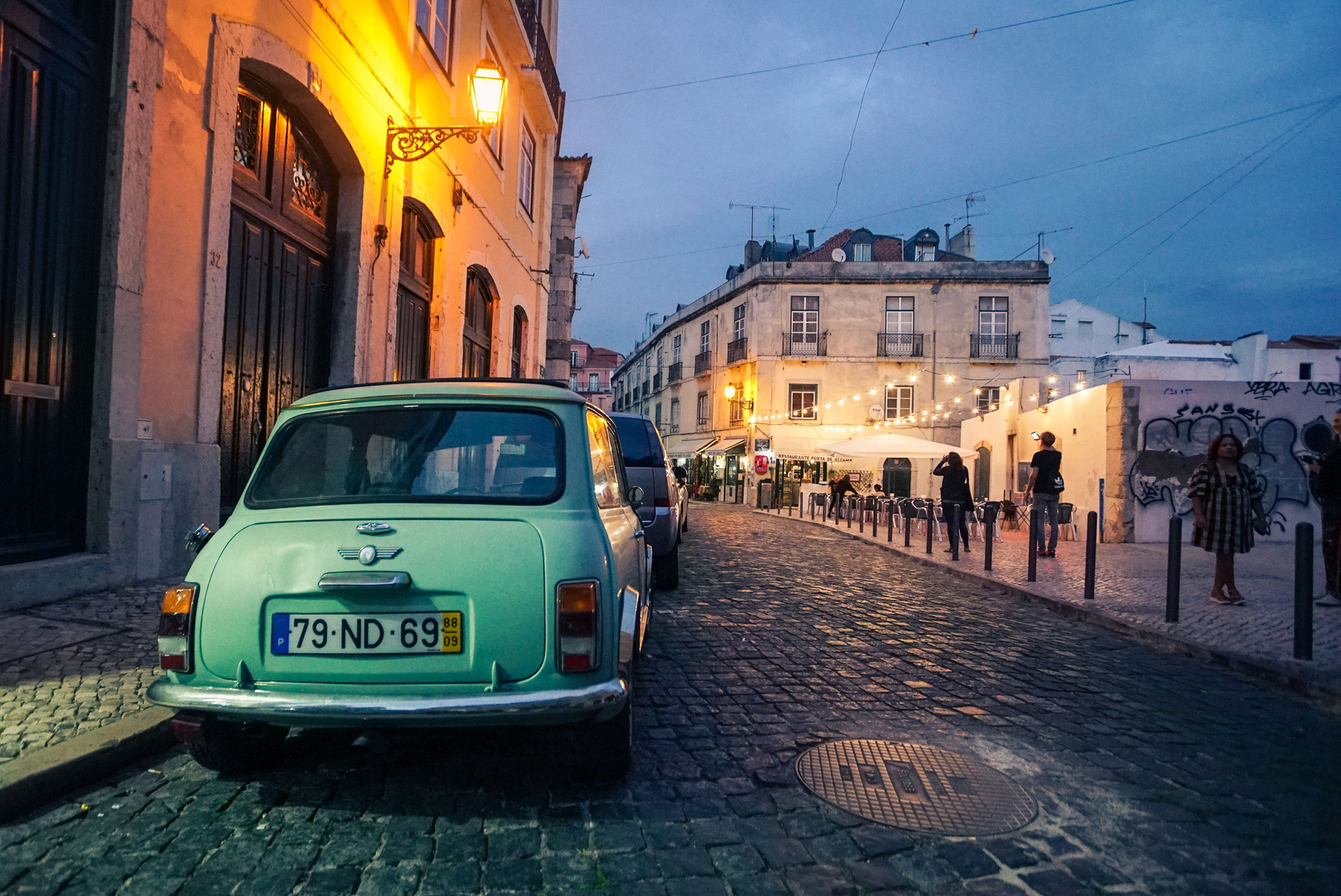 Teal Car